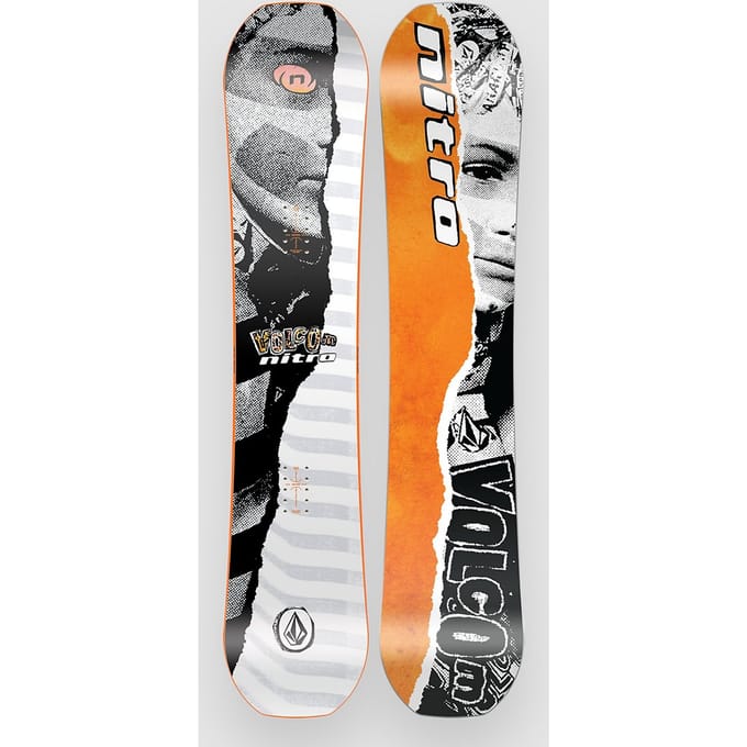 Nitro X Volcom Ripper Youth 2026 Kids Snowboard patroon