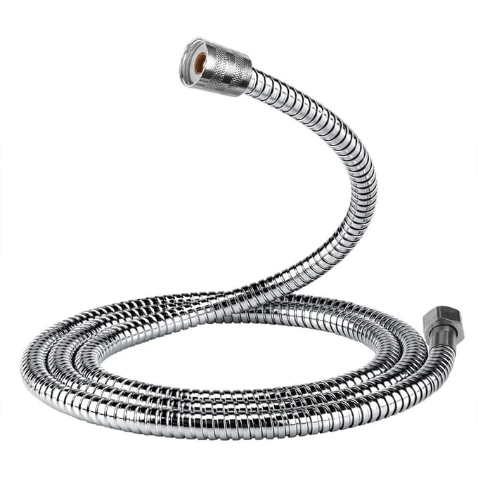 Tuyau de douche extra long en acier inoxydable, flexible, 3 m/2 m/1,5 m, avec insert et écrou, pour salle de bain 1.75m