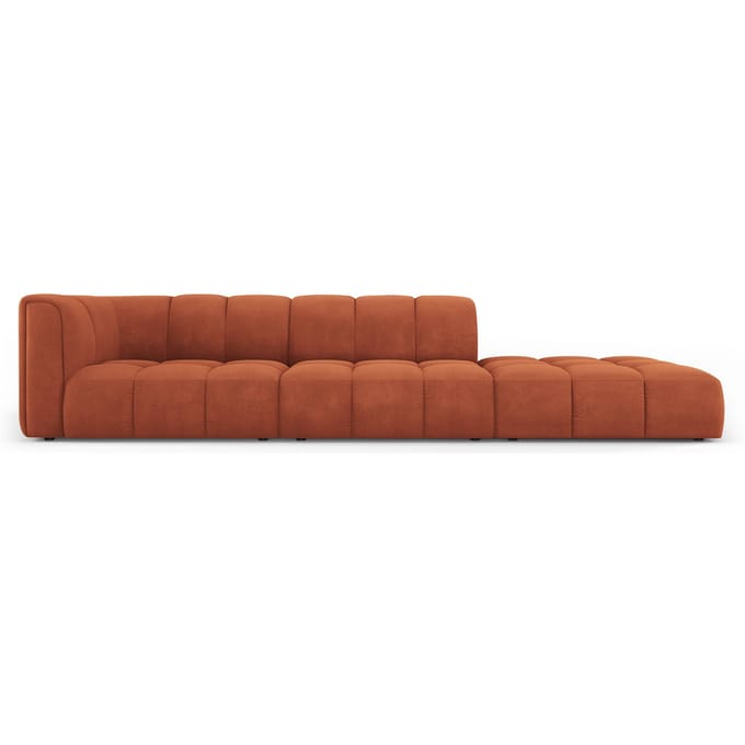 Hoekbank Francesca chenille rechts 4-zits | Milo Casa