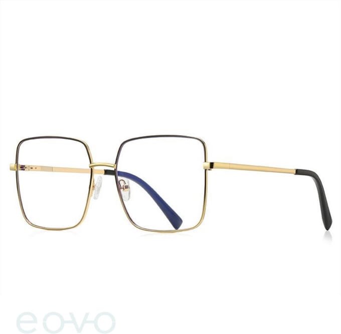 eovo Zenith I Blauw Licht Filter Bril Zonder Sterkte Oversize – Blue Light Glasses – Computerbril - Oversize