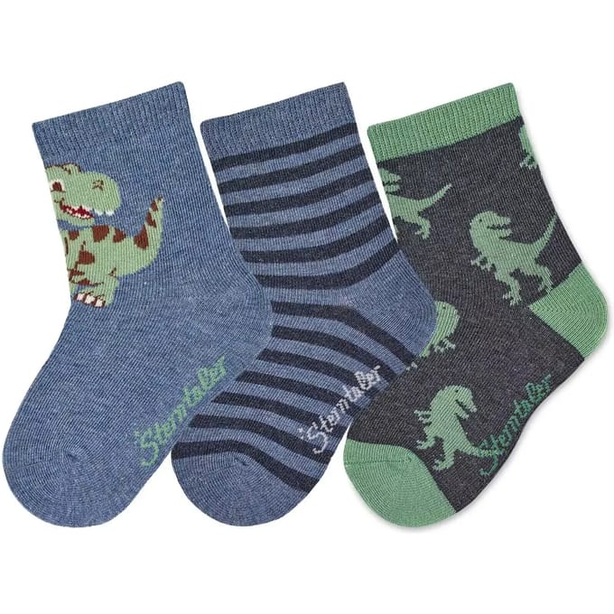 Sokken met dino patroon voor kinderen Sterntaler (x3)