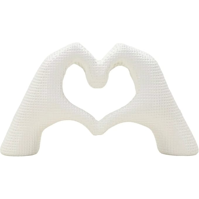 Decoratie Hands Lover White 25×7,5×13,5 cm