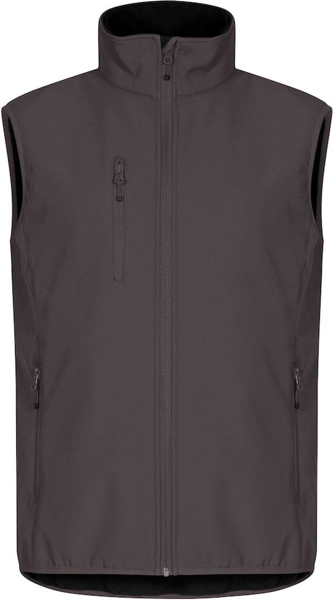 Clique Classic Softshell Vest 0200911 - Donkergrijs - M
