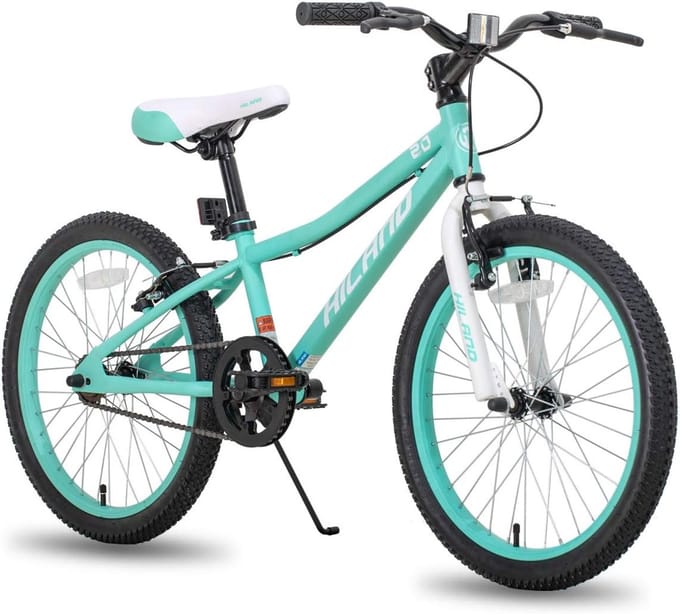 Kinderfiets - Jeugdfiets Mountainbike - Buiten Spelen - Stalen Frame - 20 inch - Mintgroen