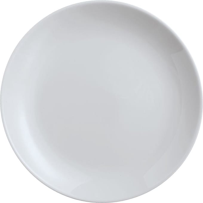 Luminarc - Bord - dinerbord, grijs, rond, 25 cm, Diwali Graniet