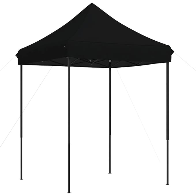 vidaXL - Partytent - inklapbaar - pop-up - 200x200x306 - cm - zwart