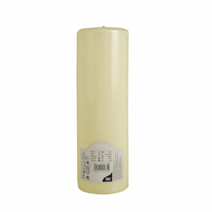 6x Stompkaars Ø 80 mm · 250 mm ivoor Ivory
