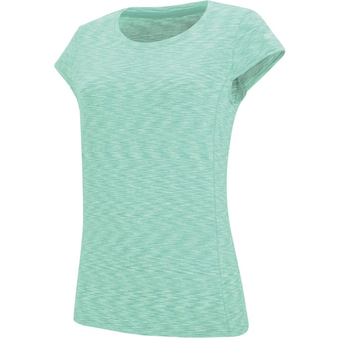 Regatta T-shirt Korte Mouwen Hiking Dames Textuurpatroon