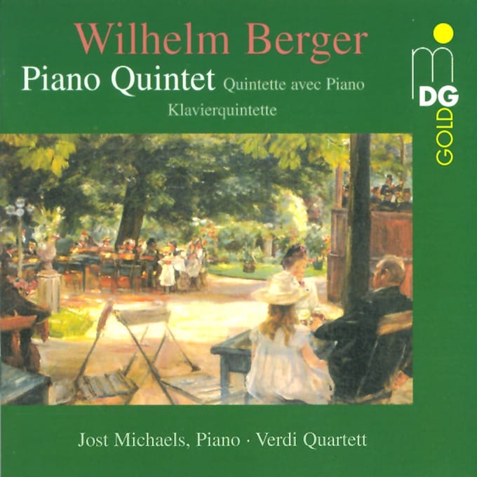 Jost Michaels, Verdi-Quartett - Berger: Piano Quintet Op.95 (CD)