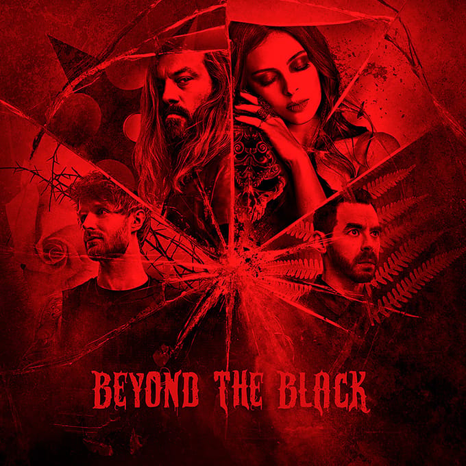 Beyond The Black LP - voor Geen - rood-wit