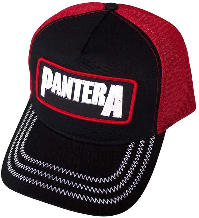 Pantera - B&W Patch Trucker pet - Zwart/Rood