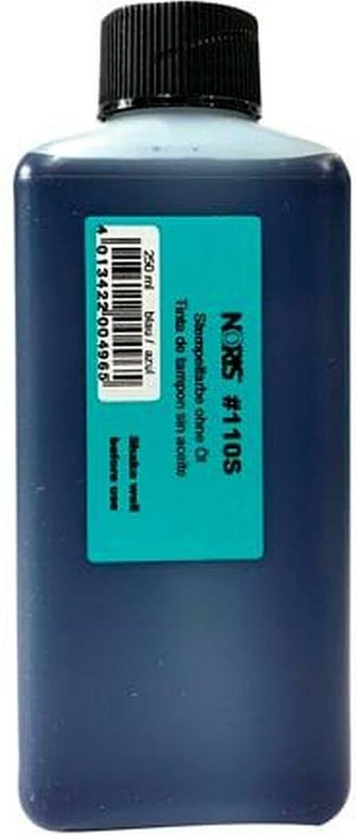 Stempelinkt | Noris #110S | Blauw | Papier Karton | 250ml