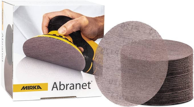 MIRKA Abranet Schuurschijven 125mm - P80