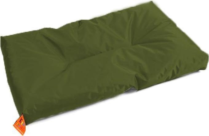 KidZ ImpulZ Groot Aankleedkussen XXL 90x50 cm - 10 cm dik - Gevuld met korrels - Olijfgroen