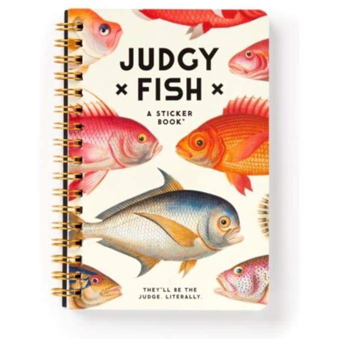 Judgy Fish Sticker Book - A Brass Monkey Sticker Book - Brass Monkey