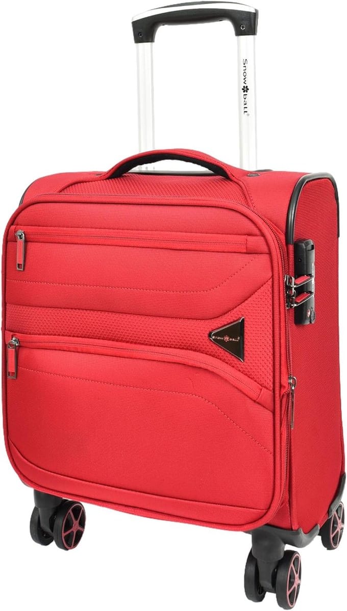 Handbagage Koffer - Reiskoffer - Vliegen - Lichtgewicht - 44x34x21 cm - Rood