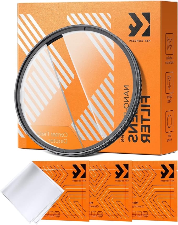 Split Diopter Prism Special Effect Filter 77mm voor Midfield Bokeh en Foreground Effecten