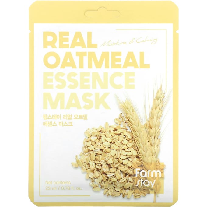 Farmstay - Real Essence Mask - 16 Types Oatmeal