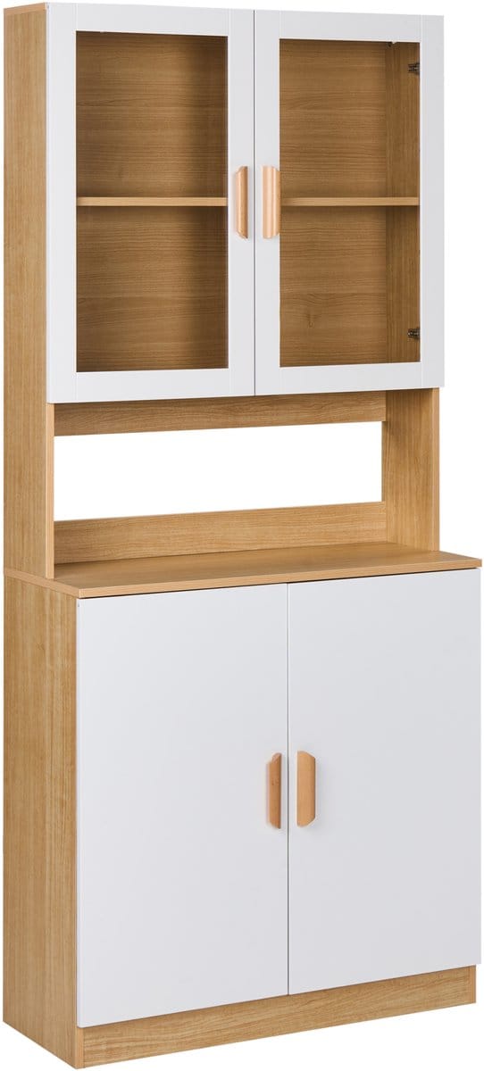 CYGNET - Vitrinekast - Wit - MDF