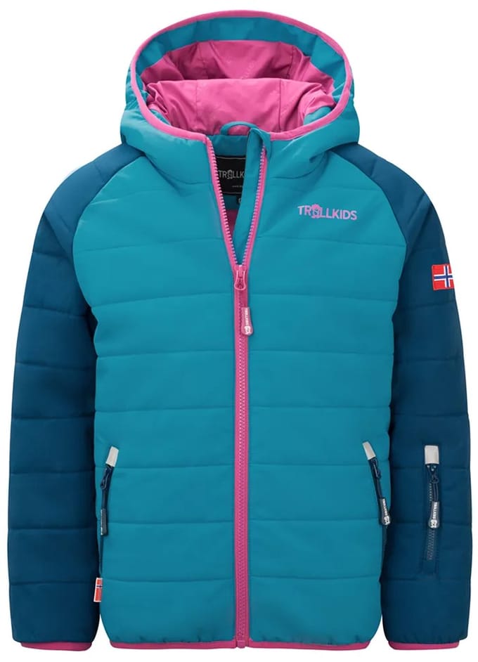 Trollkids Hafjell Pro Jas Blauw 98 cm Kinderen