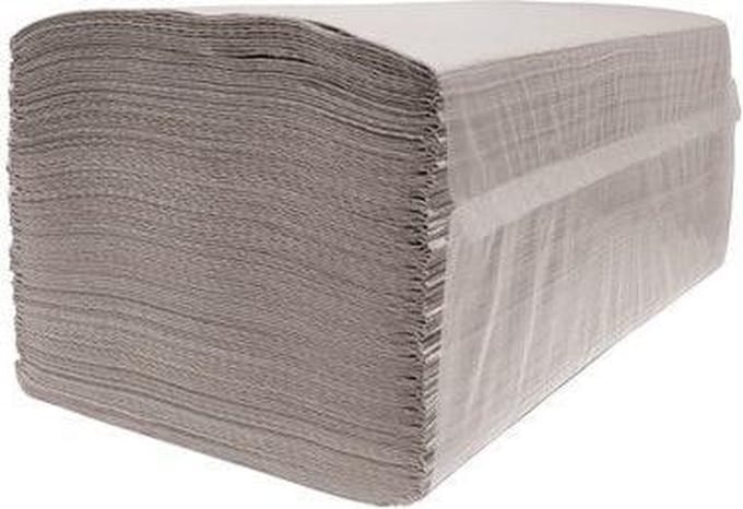 Handdoekjes zigzag 1-laags naturel 5000 stuks (200301)