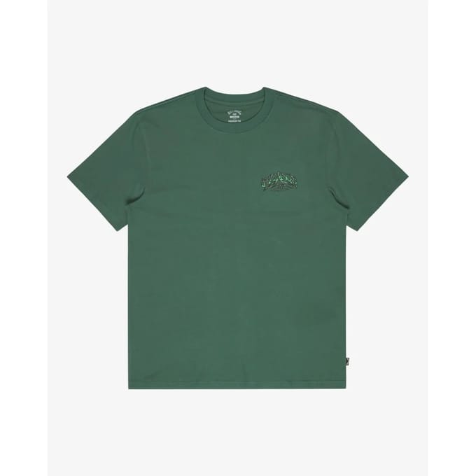 Billabong Re Issue T-shirt Met Korte Mouwen Groen S Man