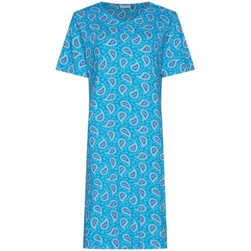 Pastunette - Nachthemd - Ipanema - Bamboo - Turquoise - Maat 40