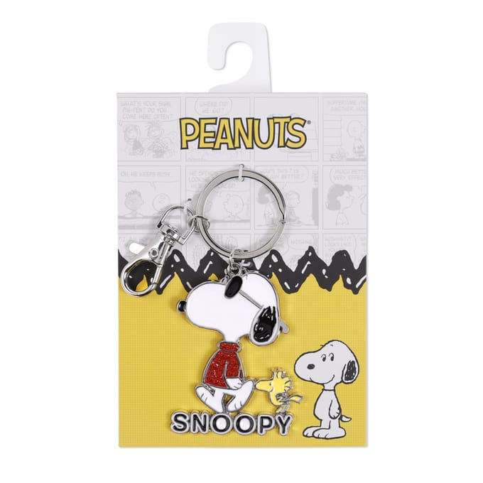 Peanuts Snoopy & Woodstock Unisex Sleutelhanger - meerkleurig - Standard