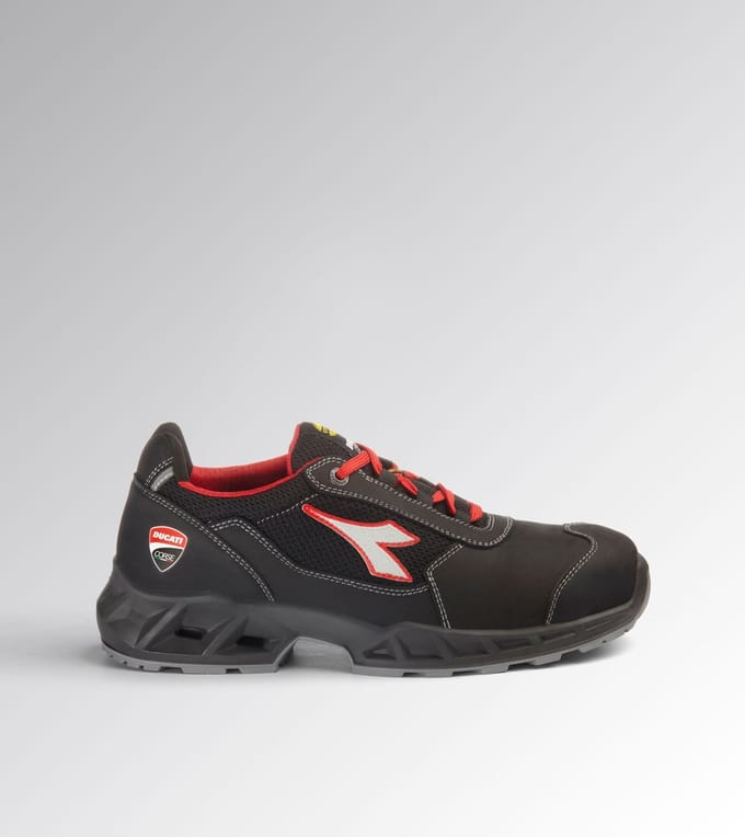 Diadora SHARK ENGINE LOW S1PS FO SR BLACK/RED 41