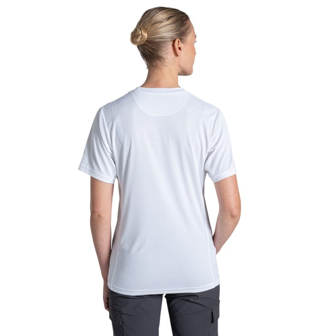 Craghoppers Dames/Dames Nosilife T-Shirt (Wit)