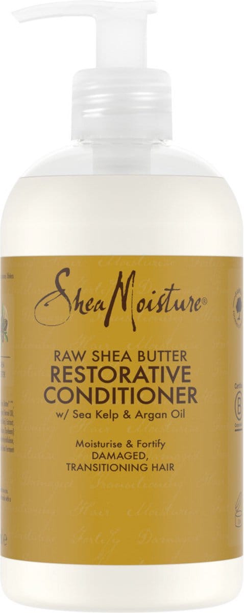 Shea Moisture Raw Shea Butter Restorative Conditioner - 6 x 384 ml - Voordeelverpakking