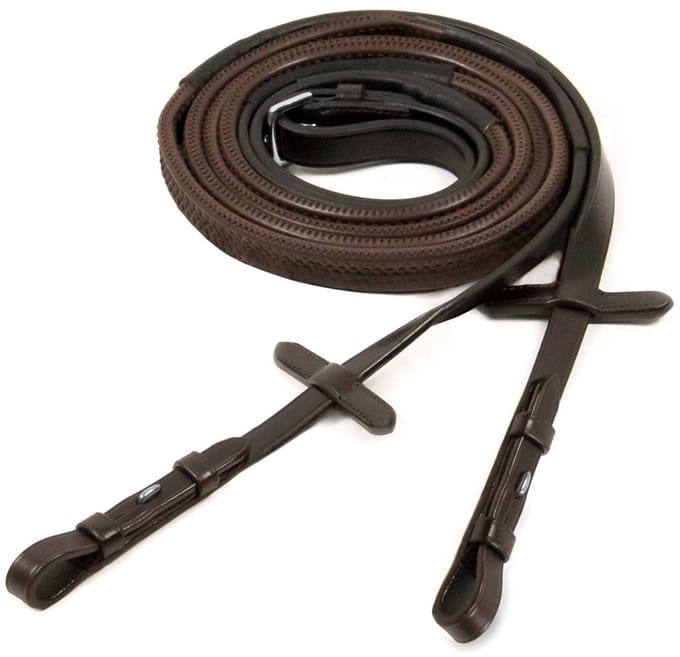 Schockemöhle Durasoft Grip Teugels Rondgenaaid-Brown