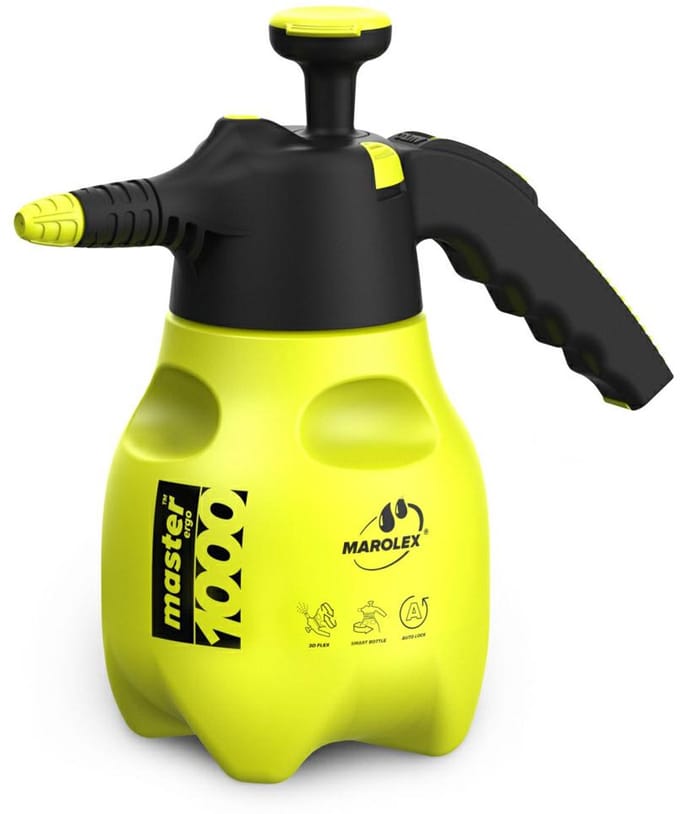 Marolex Master Ergo - Handmatige Druksproeier - 1L - Ergonomisch Ontwerp - 3D Flex Systeem