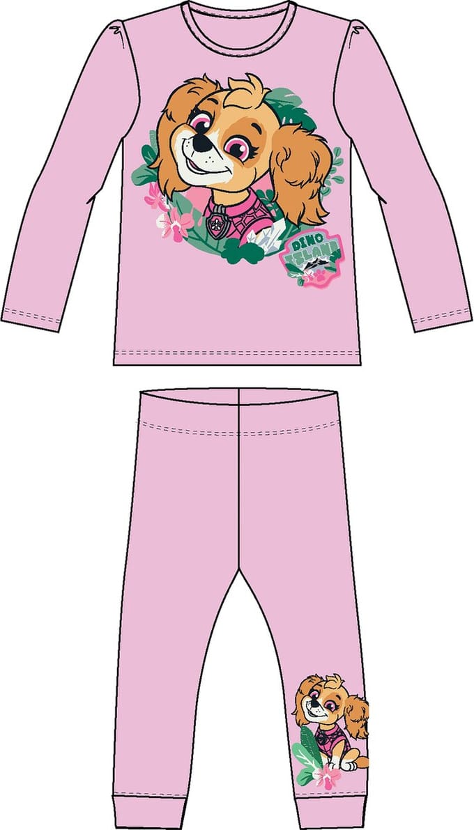 NAME IT- NMFJETINA PAW LS NIGHTSET CPLGM - Meisjes - Pyjama Set