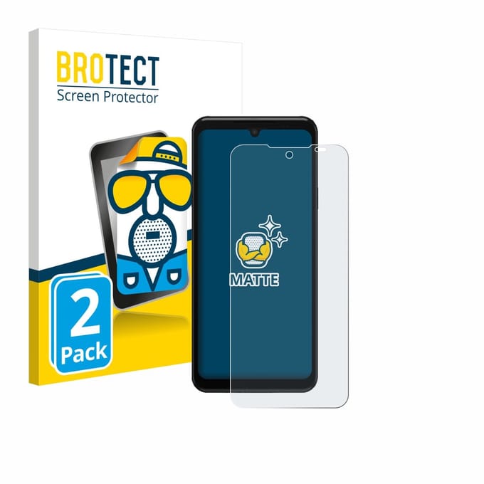 BROTECT - Screenprotector voor Sunmi M3 - Folie Beschermfolie matte 2 Stuks