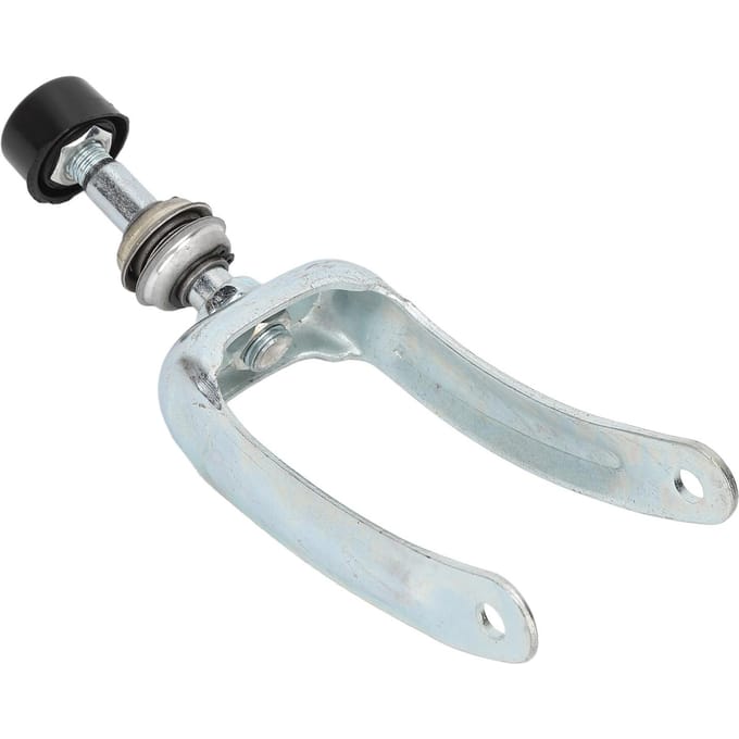 Ensemble Support de Roue avec Roulement Acier Haute Sensibilité Accessoires pour Fauteuil Roulant gray