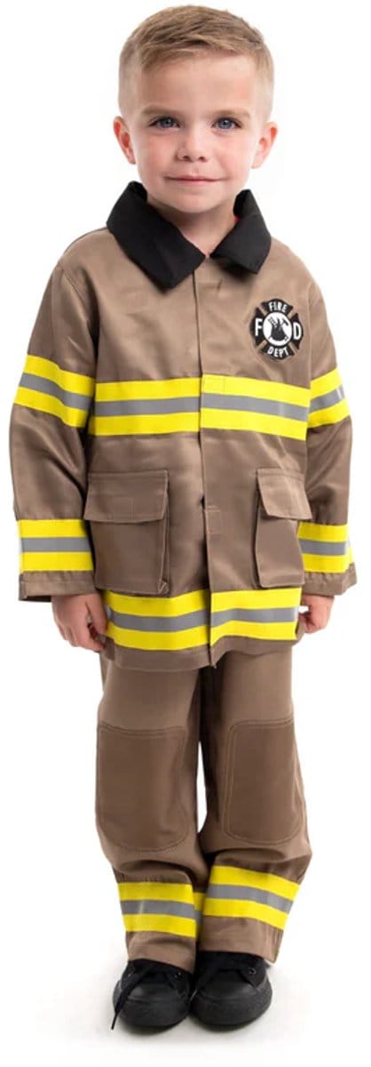 Little Adventures - Firefighter verkleedset – Maat 110-122