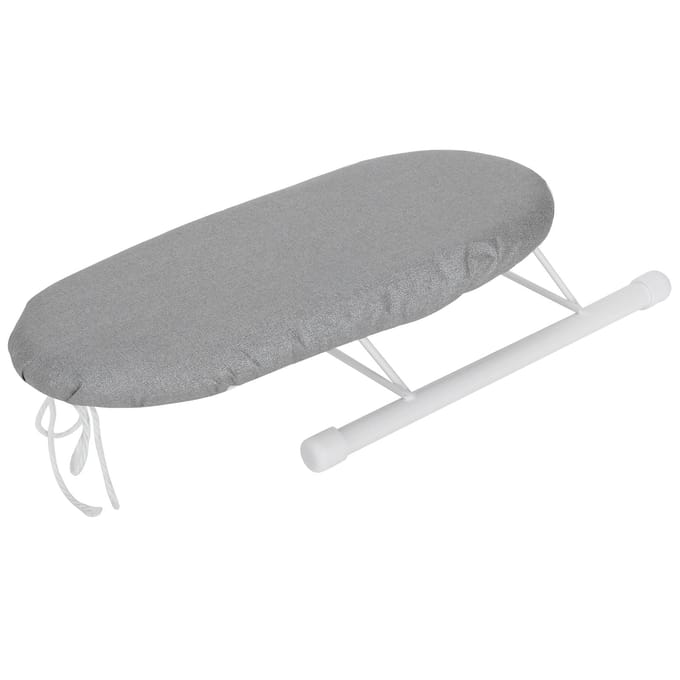 Mini Strijkplank Opvouwbaar Mouw Manchetten Kragen Strijktafel voor Huis Reizen Gebruik Anti-scalding silver cloth