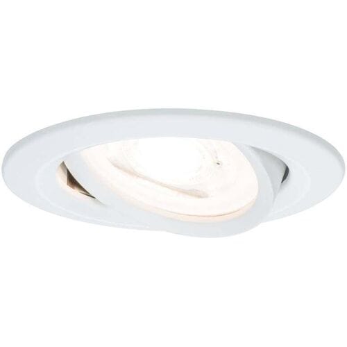 Inbouwlamp Nova zwenkbaar rond 84 mm 50° GU10 max. 35W 230V dimbaar Wit mat