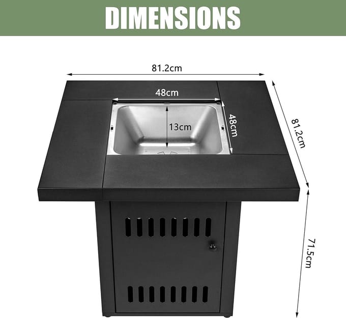 Ultranature BBQ/Vuurtafel/Tafel - 3 in 1
