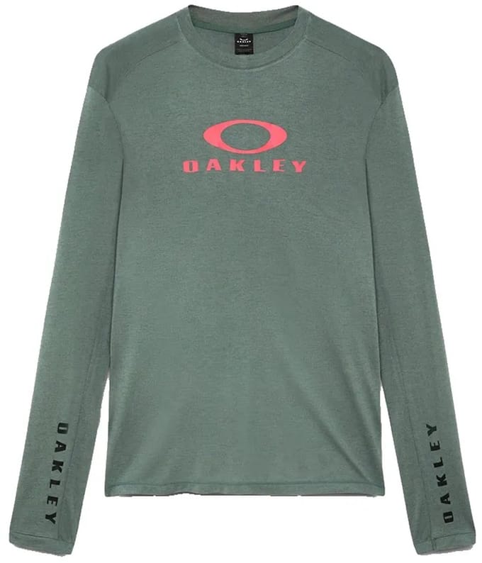 Oakley Apparel Seeker Flow Langarm Enduro Trui Groen S Man