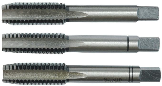 Cztool - Handtaps Set - M16 - Voor-, Snij-, Afwerktap