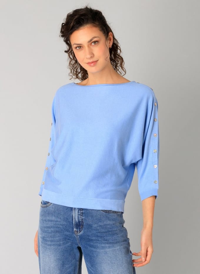 YEST Raina Tops - Light Blue - maat 38