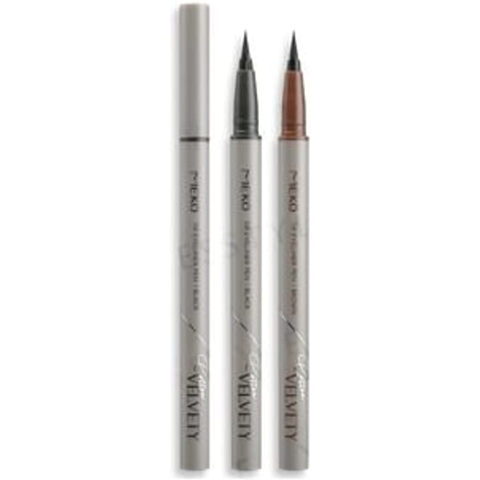 MEKO - Cotton Velvety Tip Eyeliner Pen 01 Black