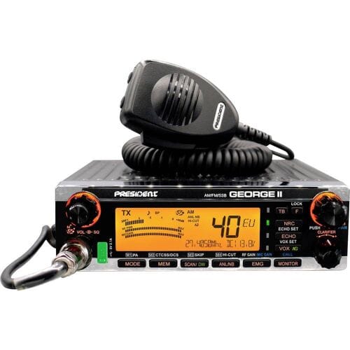 President GEORGE II, AM/FM/SSB, PC 40359 CB-station