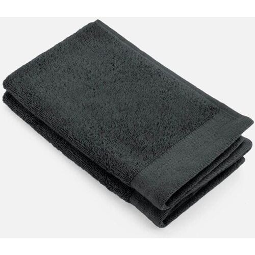 Walra Soft Cotton Gastendoek 30 x 50 cm 550 gram Antracite - 2 stuks