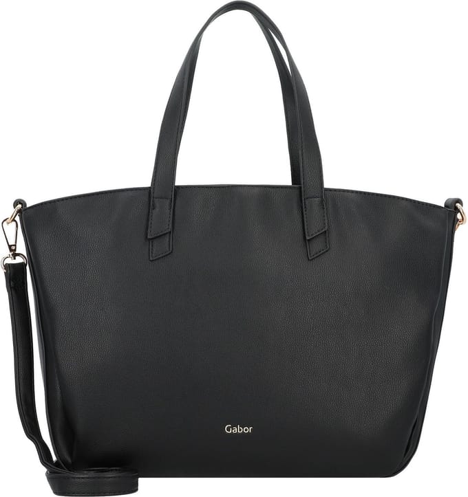 Gabor Schoudertas Pipa Zip Shopper Black Zwart