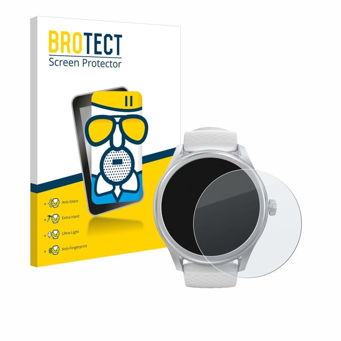 BROTECT - Screenprotector voor Hama Smartwatch 5010 - Folie Beschermfolie Beschermglas matte