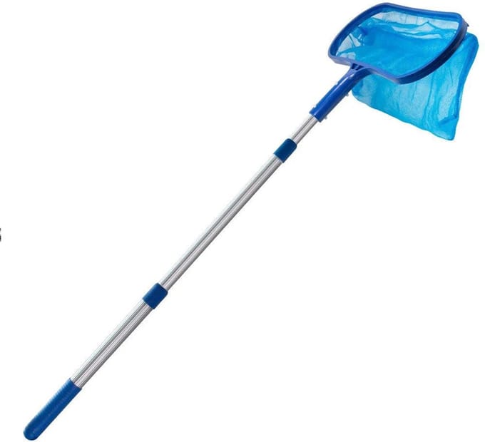 Schepnet - Zwembad schepnet - Lengte: 120 cm - Zwembad Accessoires - Skimmer - Onderhoud
