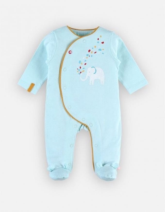 Noukie's - Pyjama -Katoen - Glitter ilofant - 9 maand / 74